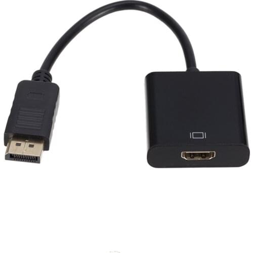 Dp Male To HDMI-compatible Female Adapter Computer To TV Dp To HDMI-compatible High-definition Video Adapter Cable