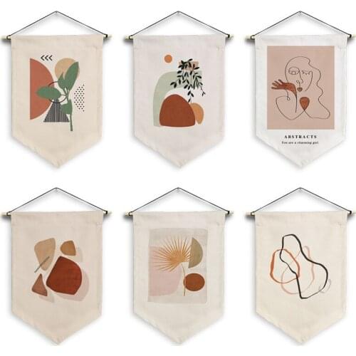 Simple Gentle Morandi Abstract Art Hanging Canvas Art Painting High-level Hazy Home Decoration Background Hanging Painting