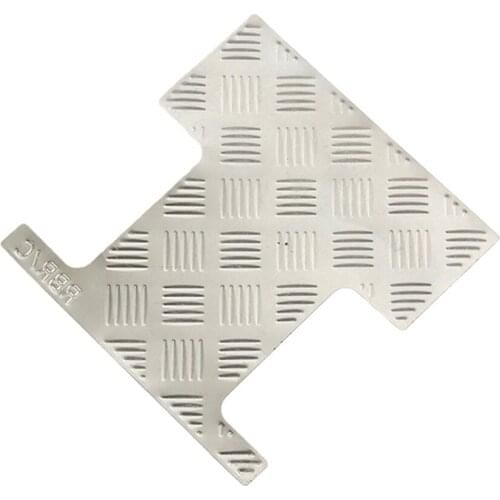 Anti-Skid Plate Metal Rear Bucket Anti-slip Board for WPL C24-1 C24 RC Truck Modification Upgrade Part