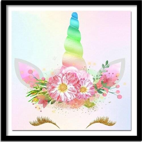 DIY Diamond Painting Cartoon Diamond Embroidery Flowers Full Round New Arrival Picture Of Rhinestones Home Decor