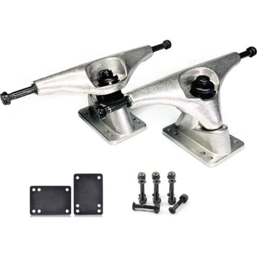 6.25Inch Silver Surf Skateboard Truck Surf Skate Skateboard Truck Longboard Truck Fish Board Long Board Steering Bracket