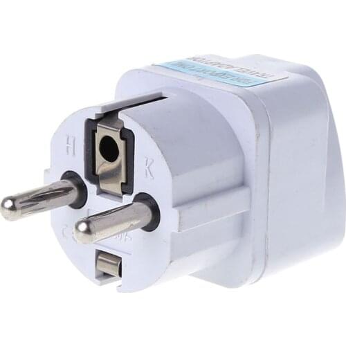 Universal US AU UK to EU Socket Plug AC Power Travel Charger Adapter Converter