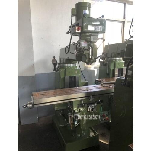 R5 Vertical Milling Machine Mold Processing Milling Machine Tools Lifting Table Milling Machine 220V/380V 305x1370mm(12"x 54")