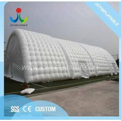 Waterproof PVC Double Layer Arched Airtight Inflatable Tent with Air Pump