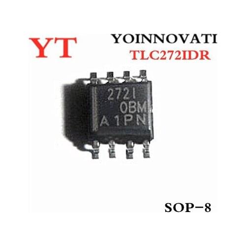 20pcs/lot TLC272IDR TLC272 OPAMP GP 2.2MHZ 8SOIC IC Best quality