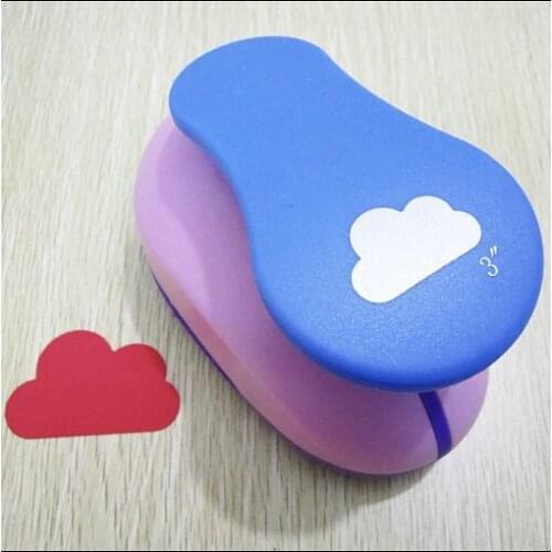 3 inch clouds (7.0cm) craft punch in hole punch craft punchers scrapbook puncher paper punches cortador de papel de scrapbook