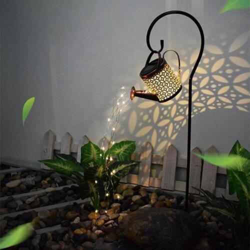 80%HOT1 Set Landscape Lamp Innovative Solar Powered Iron Intelligent Light Control Garden Light for Walkway