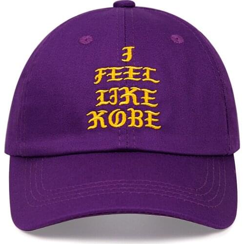 I FEEL LIKE Dad Hat 100% Cotton Embroidery Baseball Cap Snapback Unisex fashion outdoor casual caps