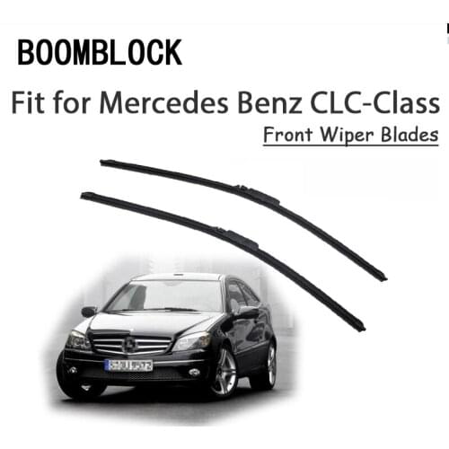 BOOMBLOCK 2PCS High Quality Front Windshield Wiper Blades For Mercedes Benz CLC Class CL203 CLC 350 320 230 220 200