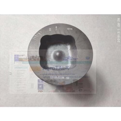 Engine parts, the piston for Foton Lovol , when order, please check the code number and dimenssions of the piston, parts number