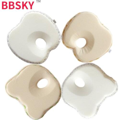 Infant stereotype pillow Baby Bear Apple Pillow Anti-deviation pillow Sponge Air permeability Four Seasons Available