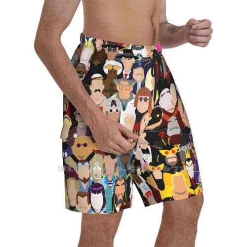 Team Venture Breathable Personality Holiday Beach Shorts Venturebros Team Venture Guild Of Calamitous Intent Osi Cartoon Adult