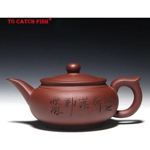 Yixing purple clayTeapot Tea Pot 400ml Handmade Kung Fu Tea Set Teapots Ceramic Chinese Ceramic Clay Kettle Gift Safe Packaging