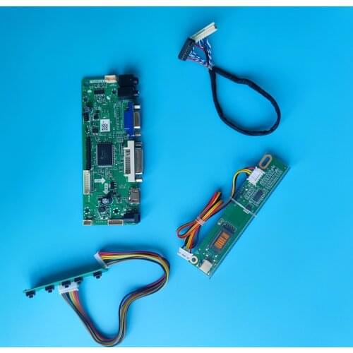 HDMI-compatible DVI VGA LCD DIY Controller board driver Kit For LTN141WD-L07/L05/L01/L02/L03/L04/L09/L06 1440X900 panel 14.1"