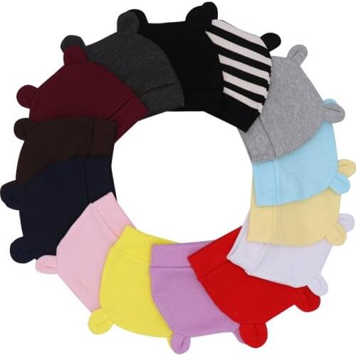 Cotton Warm Newborn Baby Girl Boy Autumn Winter Hat For Kids Infant Toddler Beanie Cap Girls Hat Baby Hat With Ears