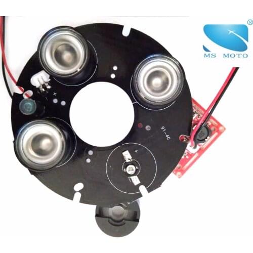 Infrared Light Board CCTV Infrared Light Board IR LED Array Board 4pcs 42mil Array IR LED For CCTV camera with driver board