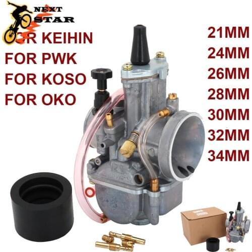 For PWK 21 24 26 28 30 32 34 2T 4T For Keihin Mikuni KOSO OKO Carburetor Main Jet For Yamaha Suzuki scooter UTV ATV 50cc-250cc