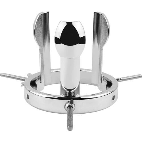 Metal Extreme Anal Plug Adjustable Gape Plug Vaginal Dilator Speculum Enemas Anales Butt Plugs Sex Toys For Women Men Sex Shop