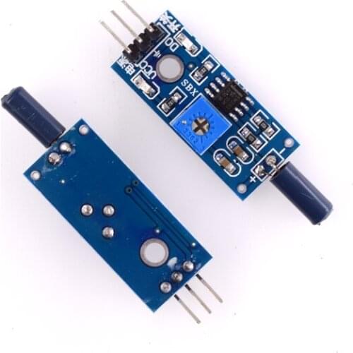Vibration Sensor Module Normally Open Vibration Switch High Sensitive Burglar Alarm Module