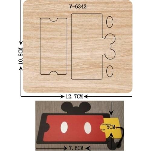 New Cards, postcards wooden dies cutting dies for scrapbooking Multiple sizes V-6343