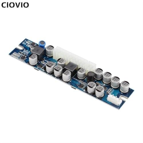 PCI-E 6pin 300W Input DC-ATX 24pin Power Supply Module Swithc Pico PSU Auto Mini ITX High DC-ATX power module ITX For Mining