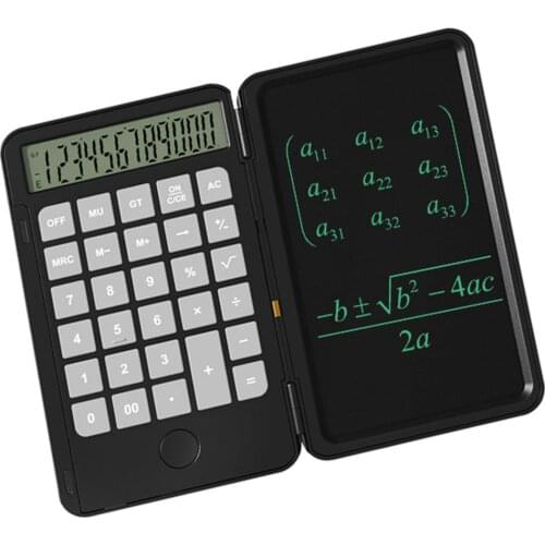 6.5 Inch Calculator Writing Tablet Smart LCD Graphics Handwriting Pad Board Drawing Tablet USB Rechargeable Foldable Portable