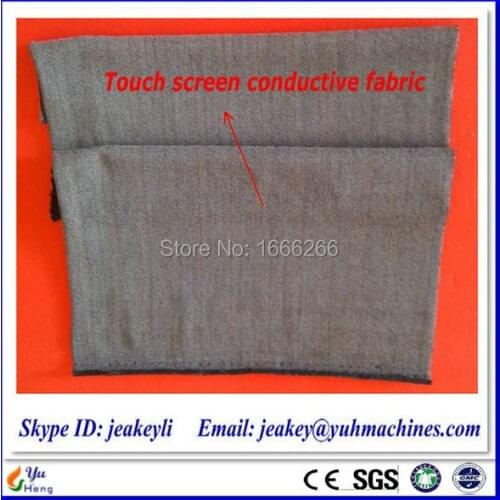 Silver Fiber Conductive Fabric for Touch Screen Gloves / Touch Screen Fabric YSILVER37