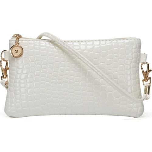 New Crocodile Pattern Crossbody Bag Women Messenger Bag New Shoulder Bags Women Crossbody Bags Fashion Coin Purse Phone Handbags