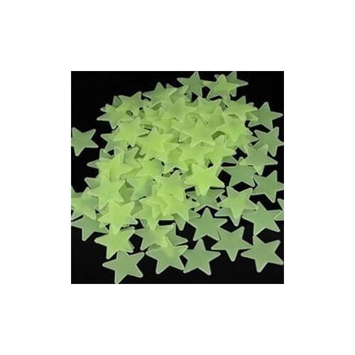 Luminous Star Pattern Wall Stickers Creative Glow In The Dark Fluorescent Decal Kids Bedroom Home Decor Hot Sale