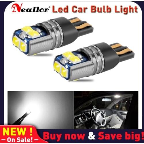 2x T10 W5W LED CANBUS Car Parking Clearance Light For Citroen C4 Picasso Berlingo Xsara C5 C3 Saxo C2 C1 C4L DS3 Xantia 2 DS4 C8