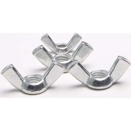 4.8 Grade Carbon Steel Butterfly Nuts Hand Nuts M4/M5--16 GB62