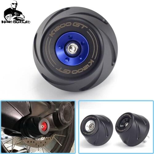 For BMW K1200S K1200GT K1200R/SPORT Motorcycle Accessories Final Drive Housing Cardan Crash Slider Protector With LOGO K1200