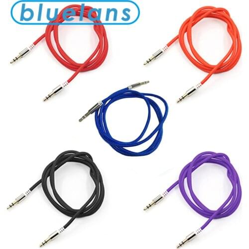 3.5mm Male to Male Car Aux Auxiliary Cord Stereo Audio Cable Wire Headset Lines for Phone iPod Earphone Accessories