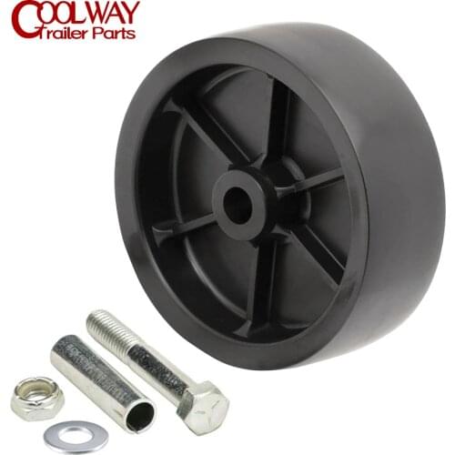 6 Inch Replacement Wheel Kit for Trailer Jack 1200lbs Jockey Wheel Spare Parts Accessories