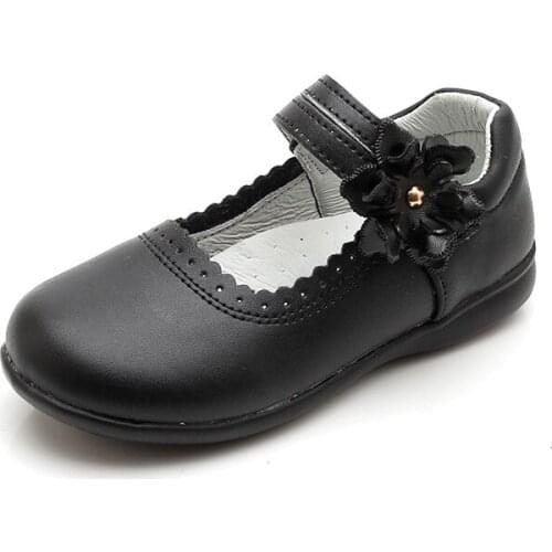 Girls Leather Shoes Fashion Kids Flats Children Wedding Party Dress Princess School Shoes Dance Shoe For Big Kid Casual Sneakers