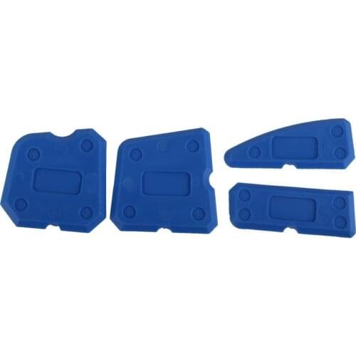 4PCS Caulking Tool Set Silicone Sealant Scraper Grout Smooth Out Tool Shower Spreader Spatula Sealant Remover Tool