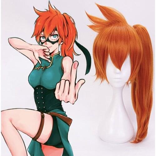 Anime My Hero Academia Cosplay Wig Itsuka Kendou Cosplay Wigs Heat Resistant Synthetic Halloween Boku No Hero Academia Deku Wig