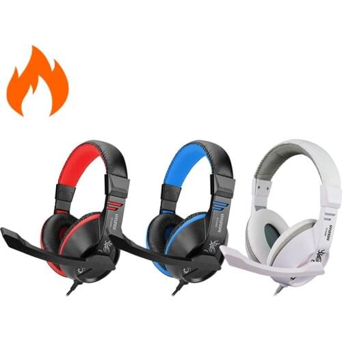 Wired Gaming Headset Headphones Surround sound Deep bass Stereo Casque Earphones with Microphone For Game XBox PS4 PC Laptop
