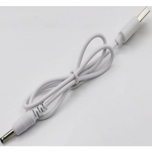 Mini Fan Power Cord DC Round Head USB To 35135 Charging Line DC Power Cord 3.5mm Round Hole Table Lamp LED-182
