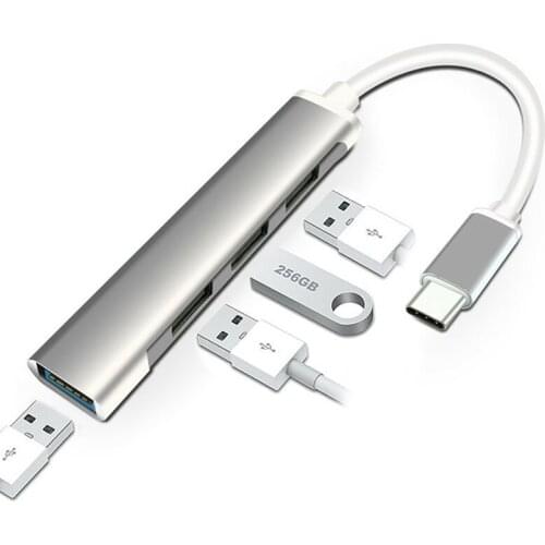 USB C HUB 3.0 Type C 3.1 4 Port Multi Splitter Adapter OTG For laptop Pro 13 15 Air Pro PC Computer Accessories