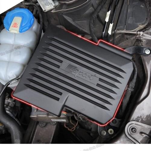 Abs Car Engine control computer Cover protector for Audi A4 A5 B9 2016 2017 2018 2019 2020 2021 Interior Accessories auto parts