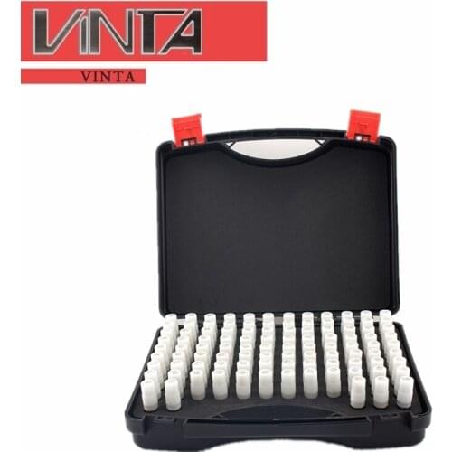 White Steel Pin Gauge 50mm Pin Measuring Tool 0.1mm - 1.0mm 91pcs 2.0mm - 3.0mm 101pcs Pin Gage Gauge Measuring Tool set gauge