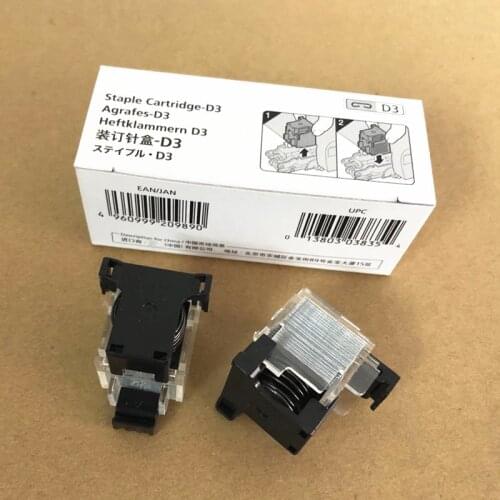 1Set/2pc. Brand new original Staple Cartridge-D3 Agrafes-D3 Heftklammern D3 for Canon IRADV 4025 IR4035 IR4045 IR4051 Agrafes-D3