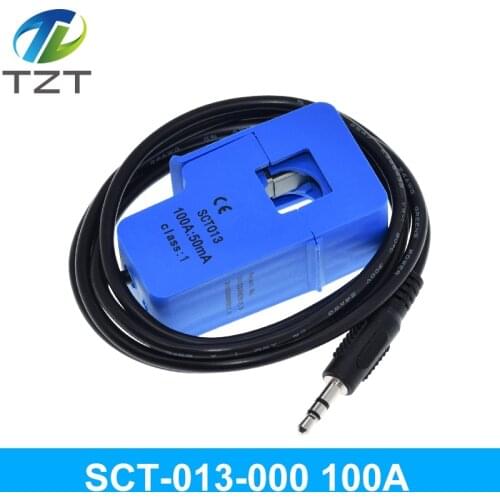 5PCS Non-invasive Split Core Current Transformer AC current sensor 100A SCT-013-000