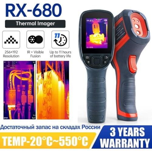 A-BF Industrial Thermal Imaging Camera 256*192 Pixel Infrared Thermal Imager High temperature alarm -20°C~550°C RX-680