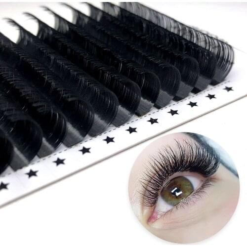 Abonnie Siberian Eyelash Extension Tape Premium Handmade Cashmere Eyelashes Extension Individual Private Label Eyelash Extension