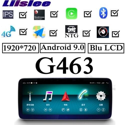 Car Multimedia GPS Audio Radio Wifi 4G SIM For Mercedes Benz MB Puch G Class W463 G 463 G63 2012~2019 AMG NTG Navigation NAVI