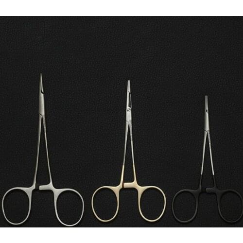 Needle Holder Needle Clipping Forceps Beauty Equipment Plastic Surgery Boutique Stainless Steel Needle Holder Double Eyelid Surg