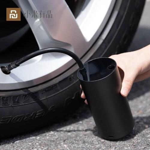 Youpin MOJIE TU Electric Air Pump Inflatable Pump wireless Car Air Compressor For Car Motorcycle Bicycle Tire Inflator