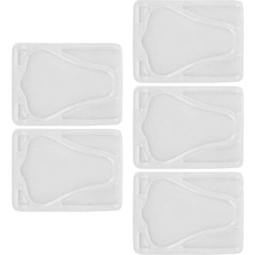 Jade Roller Face Care Transparent DIY Nose Mask Mold Reusable Nose Patch Tray for Facial Mask Machine Skin Vacuum Skin